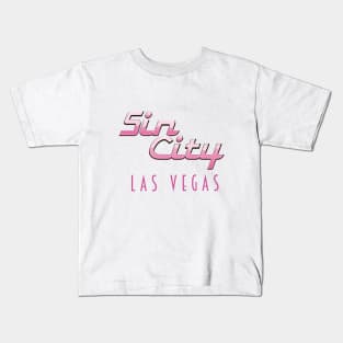 Sin city Las Vegas Kids T-Shirt